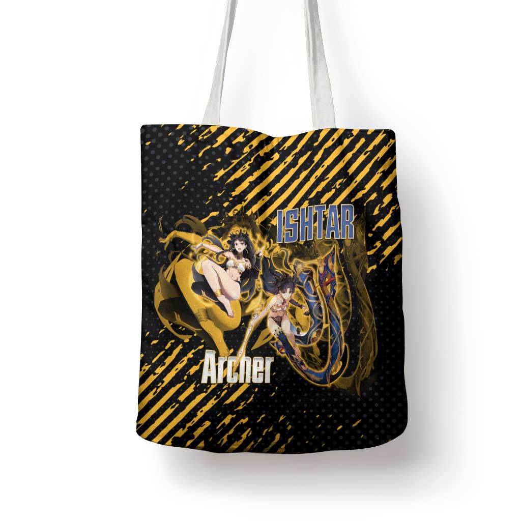 Ishtar Archer Fate Grand Order Tote Bag Anime Pop Art Grunge Style