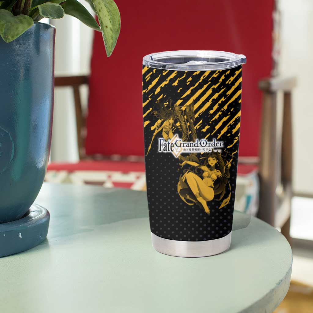 Ishtar Archer Fate Grand Order Tumbler Cup Anime Pop Art Grunge Style