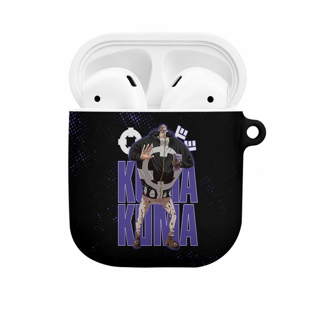 Kuma One Piece AirPods Case Retro Comic Dot Aesthetic