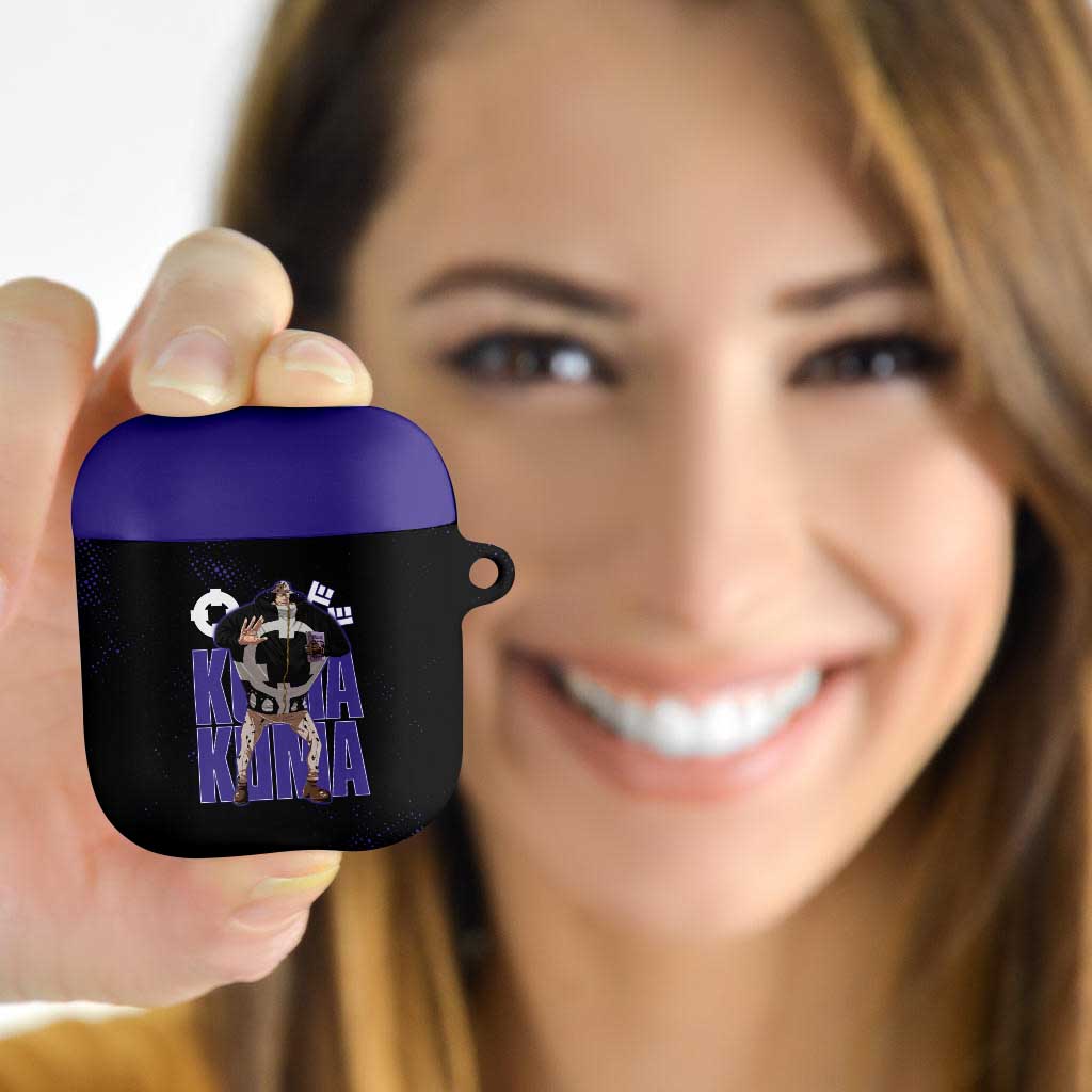 Kuma One Piece AirPods Case Retro Comic Dot Aesthetic
