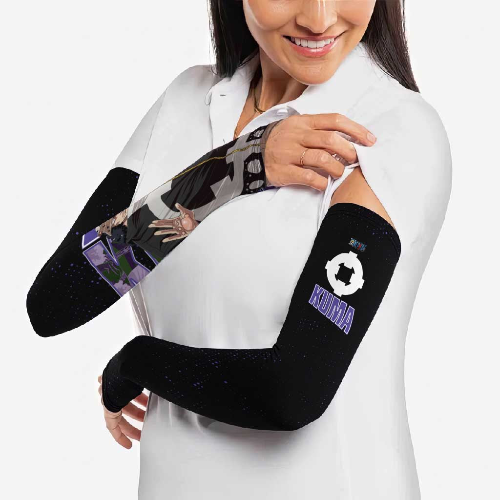 Kuma One Piece Arm Sleeves Retro Comic Dot Aesthetic