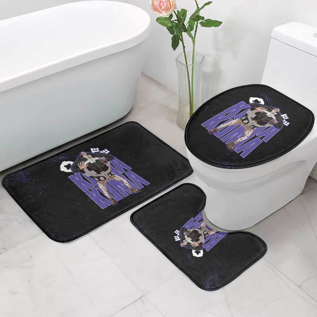 Kuma One Piece Bathroom Set Retro Comic Dot Aesthetic