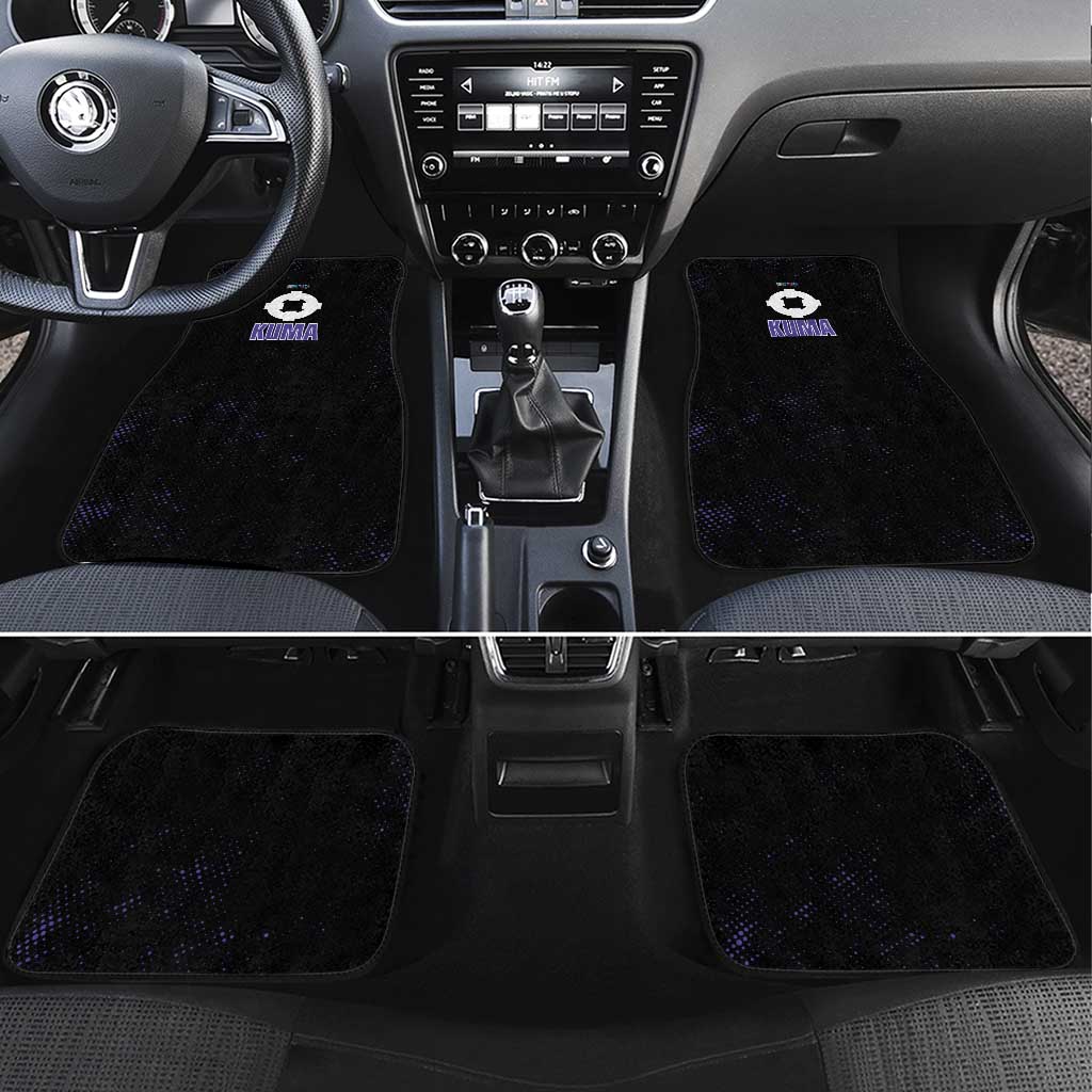 Kuma One Piece Car Mats Retro Comic Dot Aesthetic
