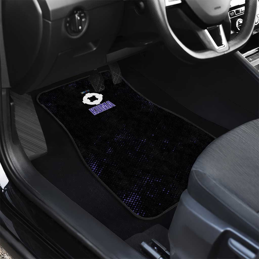 Kuma One Piece Car Mats Retro Comic Dot Aesthetic
