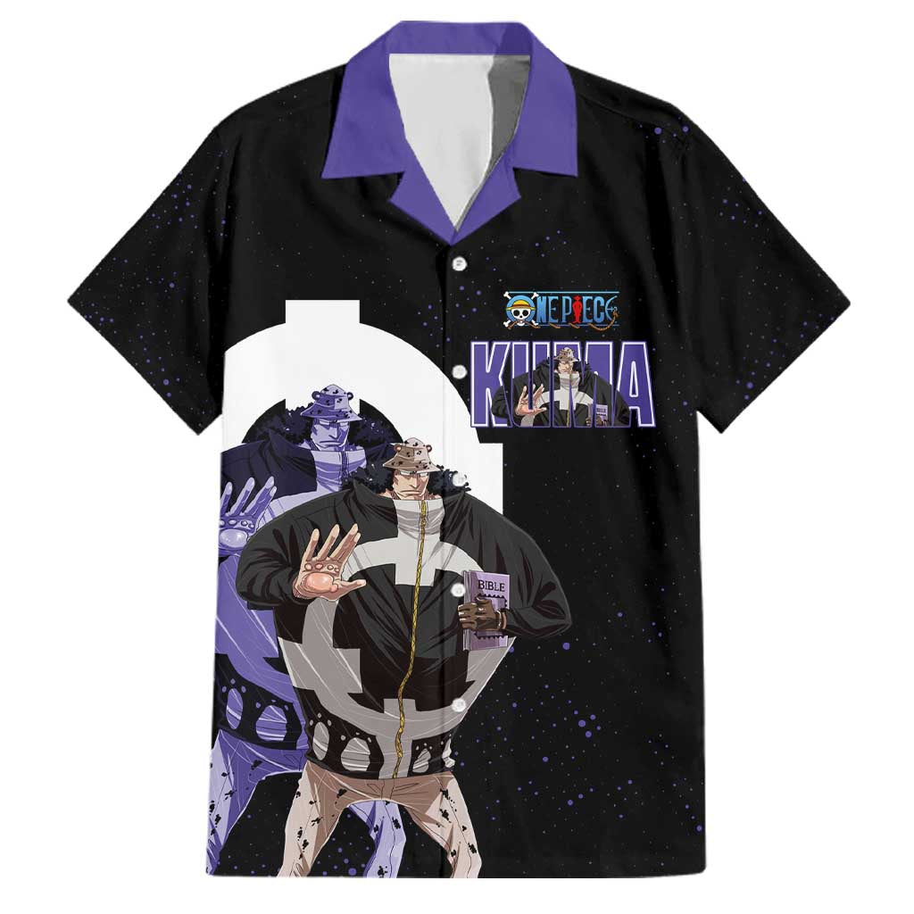 Kuma One Piece Family Matching Off The Shoulder Long Sleeve Dress and Hawaiian Shirt Retro Comic Dot Aesthetic