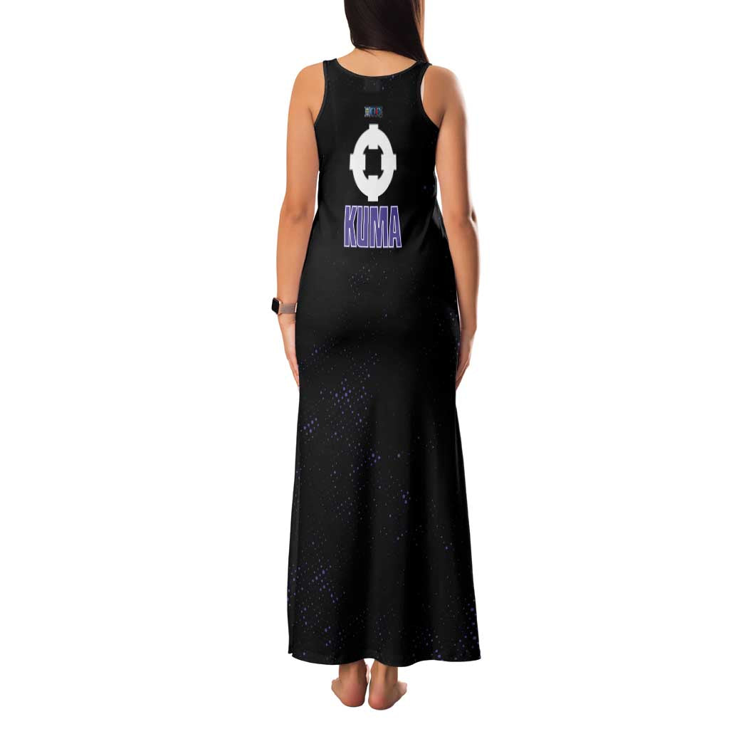Kuma One Piece Family Matching Tank Maxi Dress and Hawaiian Shirt Retro Comic Dot Aesthetic