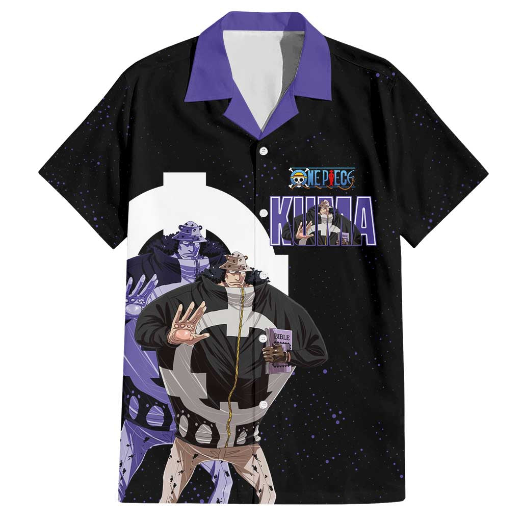 Kuma One Piece Hawaiian Shirt Retro Comic Dot Aesthetic