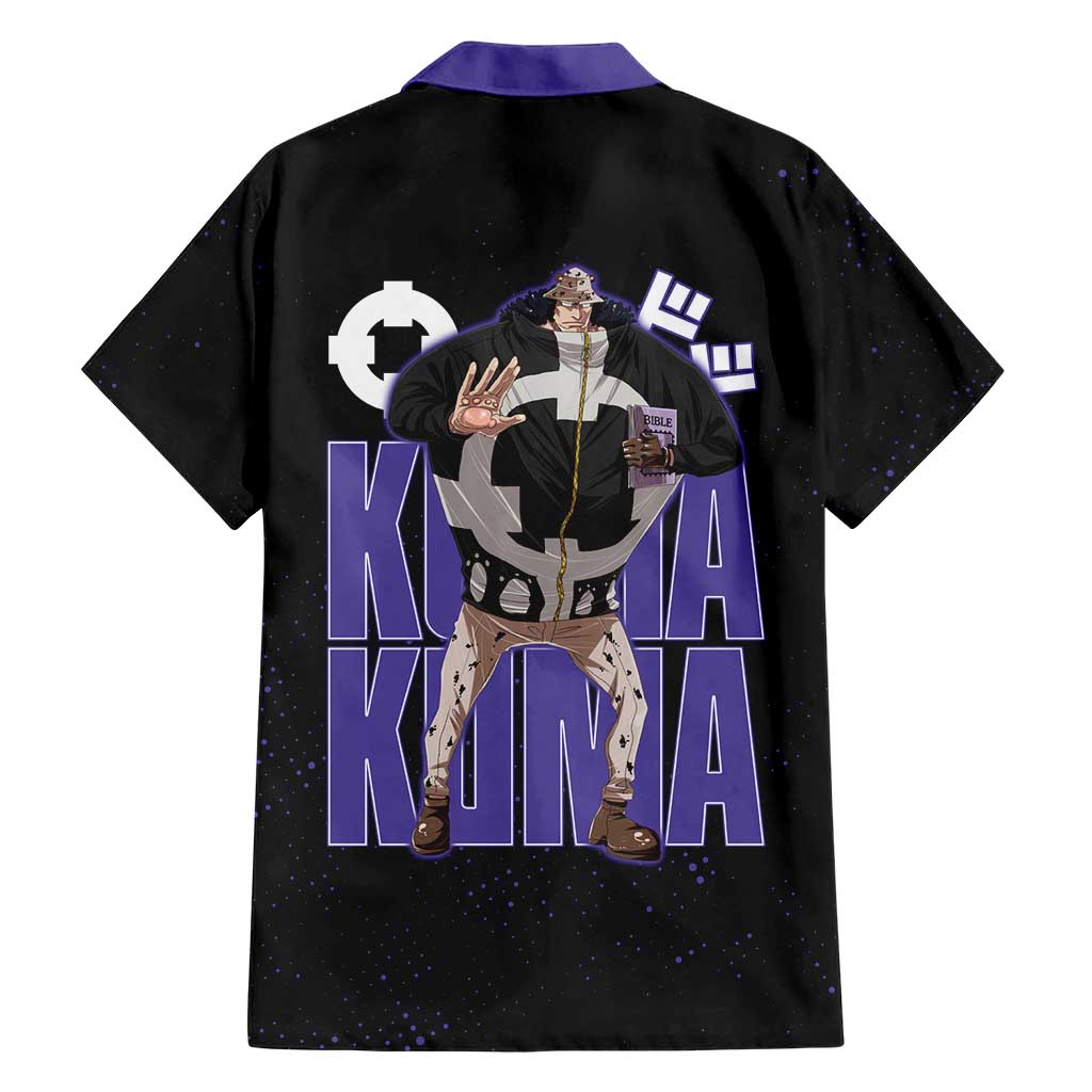 Kuma One Piece Hawaiian Shirt Retro Comic Dot Aesthetic