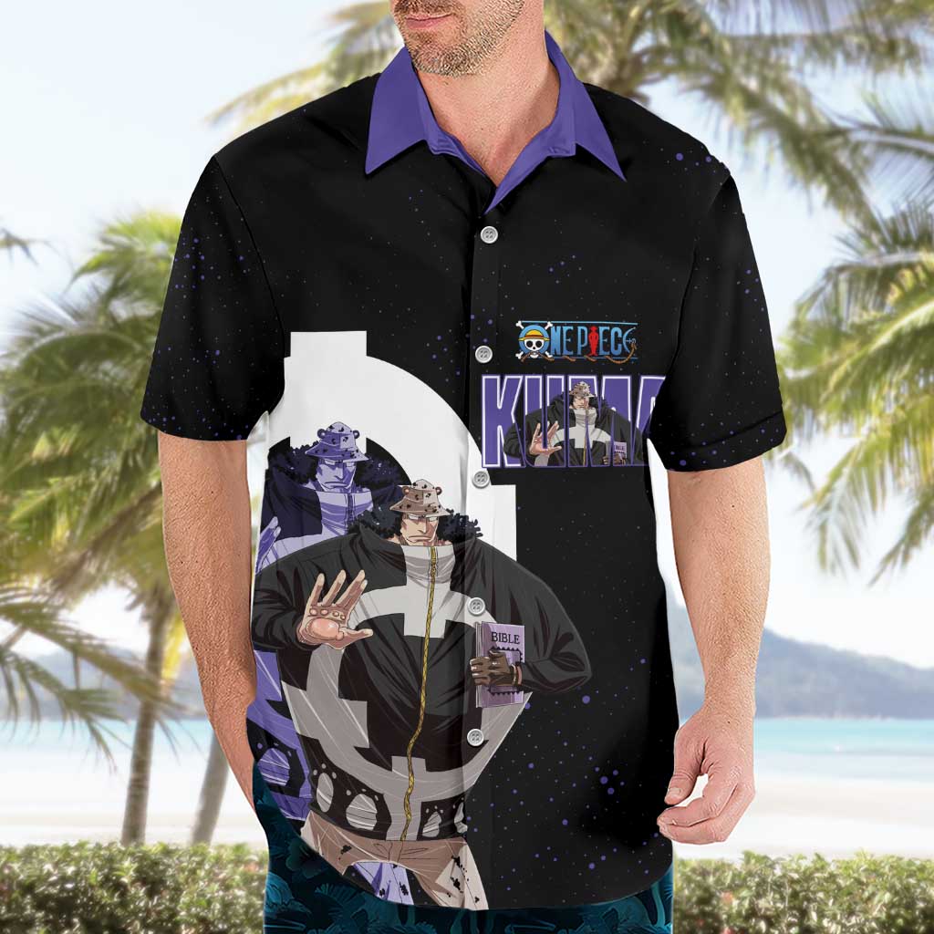 Kuma One Piece Hawaiian Shirt Retro Comic Dot Aesthetic