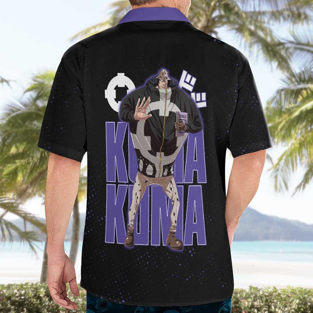 Kuma One Piece Hawaiian Shirt Retro Comic Dot Aesthetic