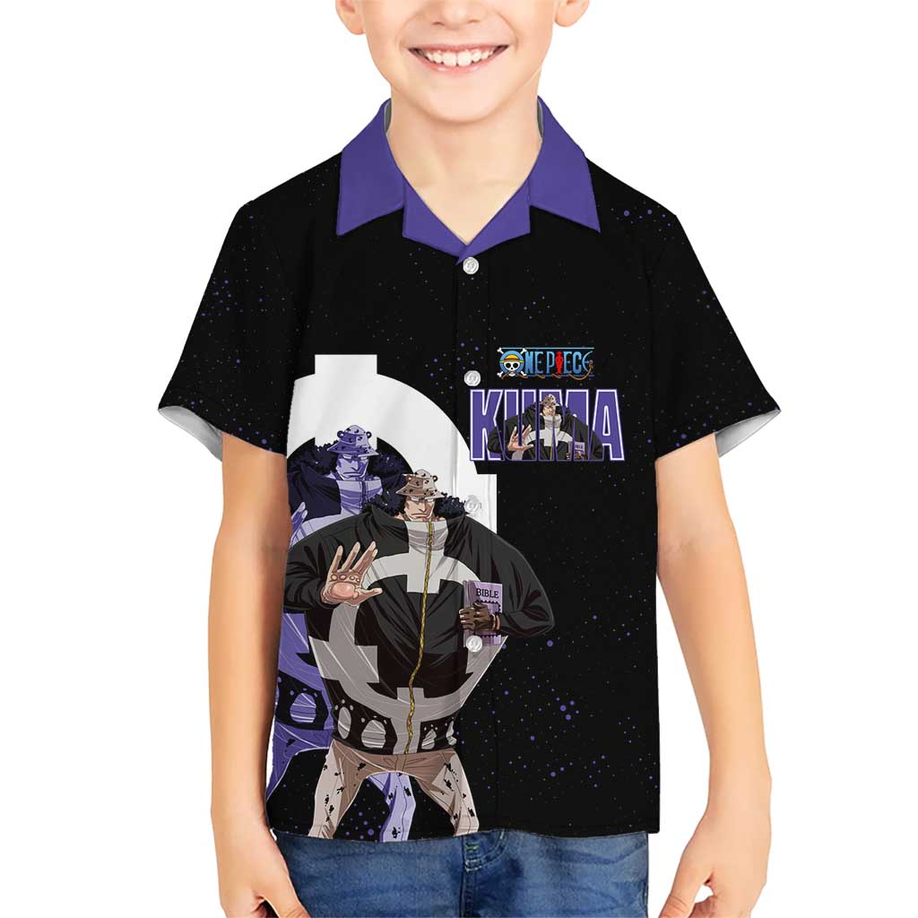 Kuma One Piece Hawaiian Shirt Retro Comic Dot Aesthetic