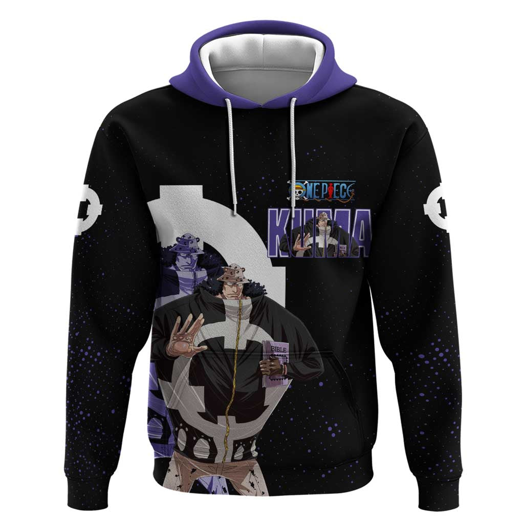 Kuma One Piece Hoodie Retro Comic Dot Aesthetic