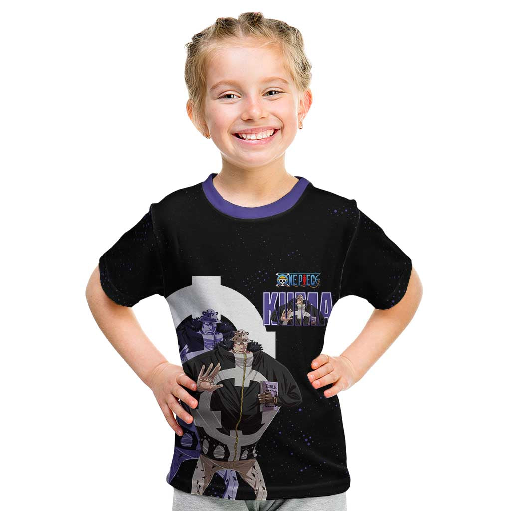 Kuma One Piece Kid T Shirt Retro Comic Dot Aesthetic