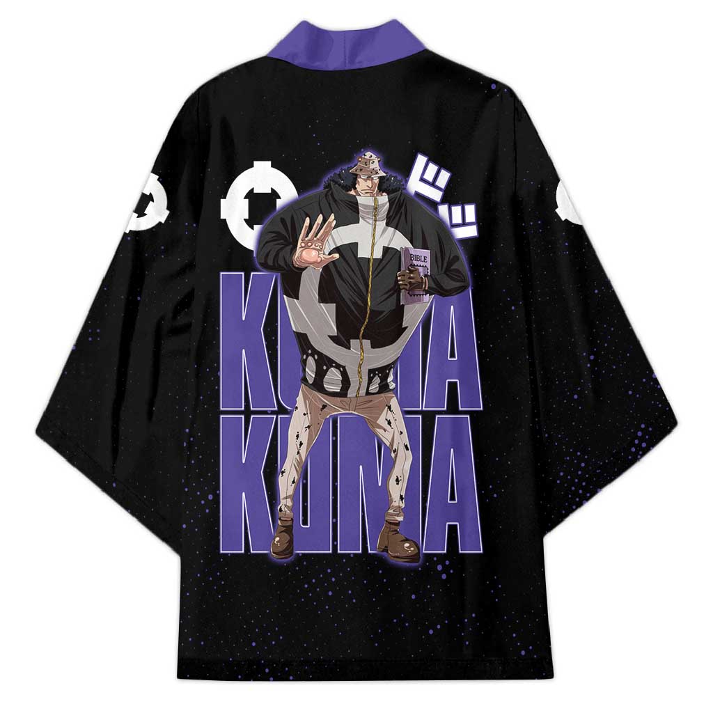 Kuma One Piece Kimono Retro Comic Dot Aesthetic