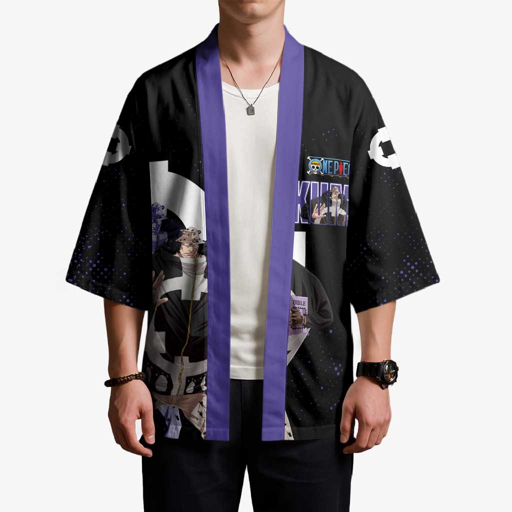 Kuma One Piece Kimono Retro Comic Dot Aesthetic