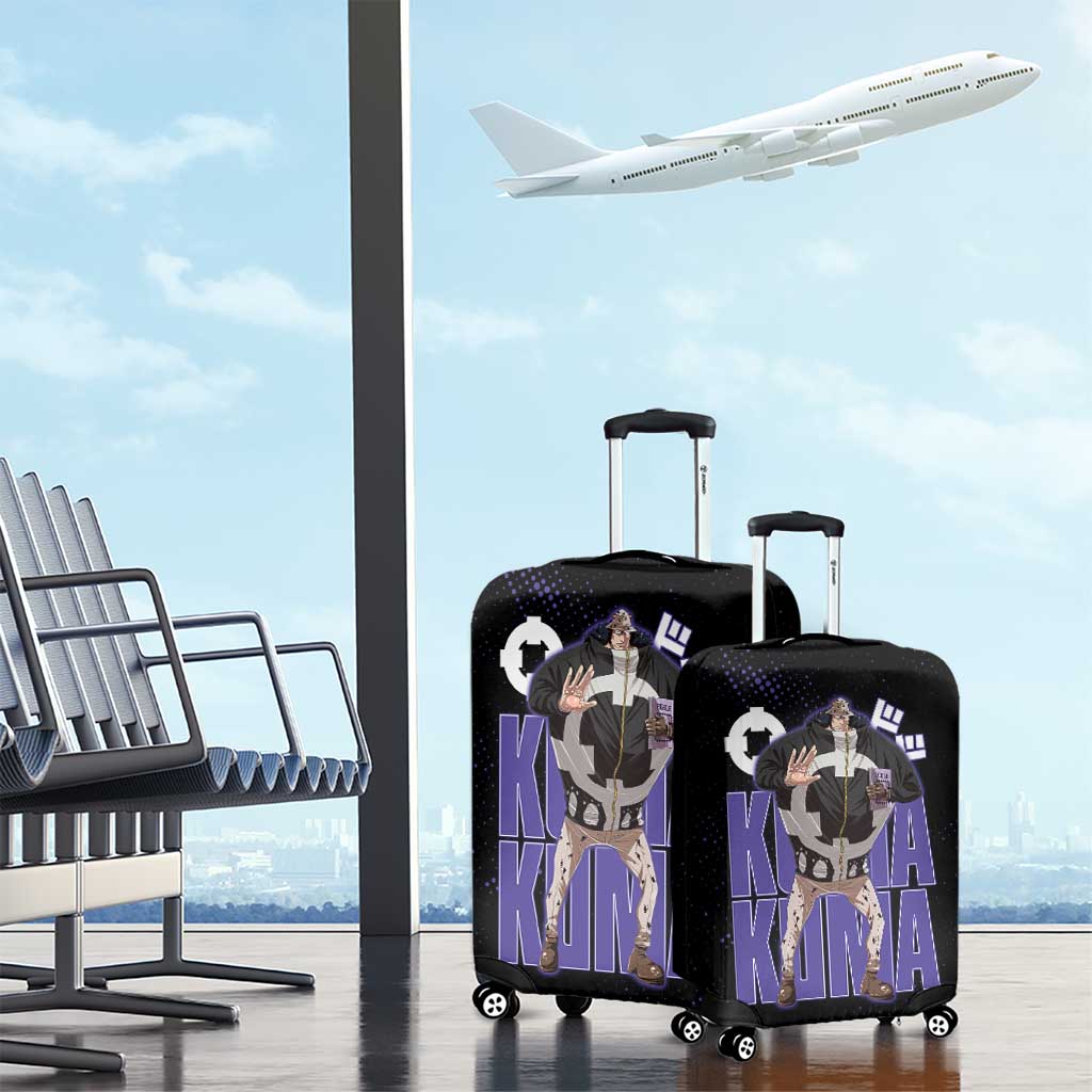 Kuma One Piece Luggage Cover Retro Comic Dot Aesthetic