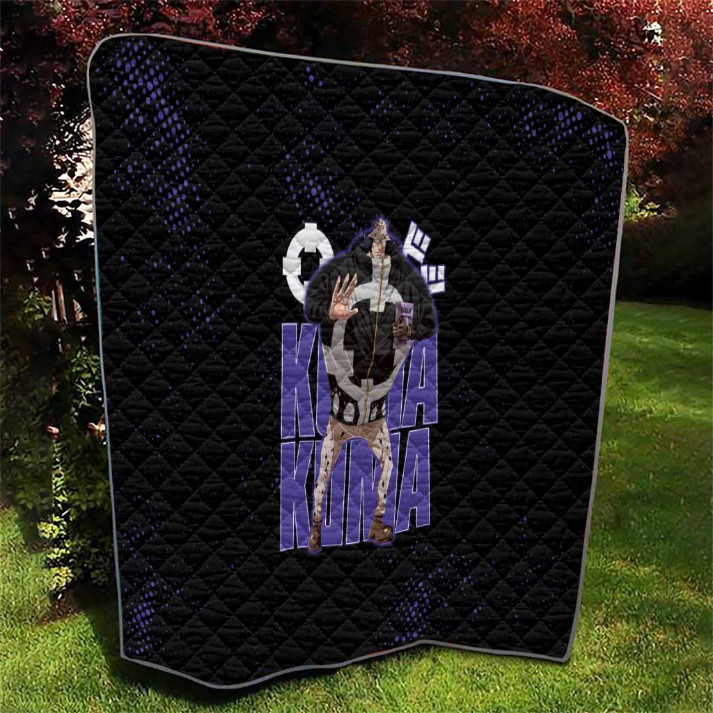 Kuma One Piece Quilt Retro Comic Dot Aesthetic