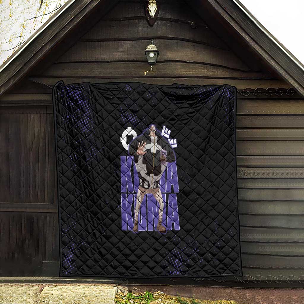 Kuma One Piece Quilt Retro Comic Dot Aesthetic