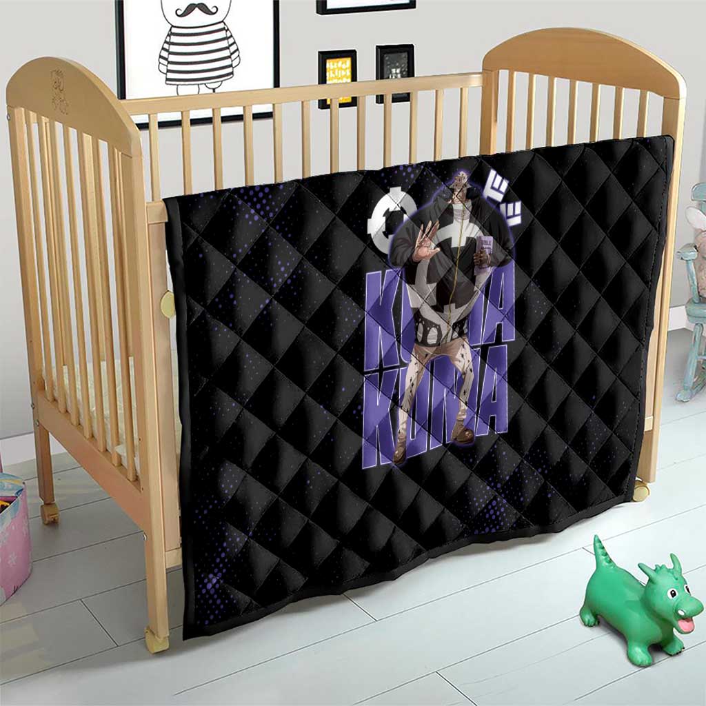 Kuma One Piece Quilt Retro Comic Dot Aesthetic