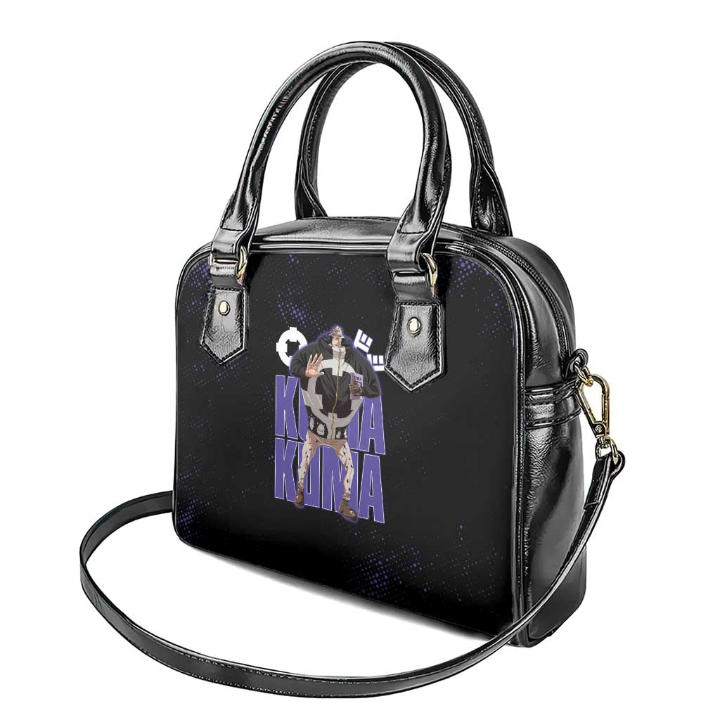 Kuma One Piece Shoulder Handbag Retro Comic Dot Aesthetic