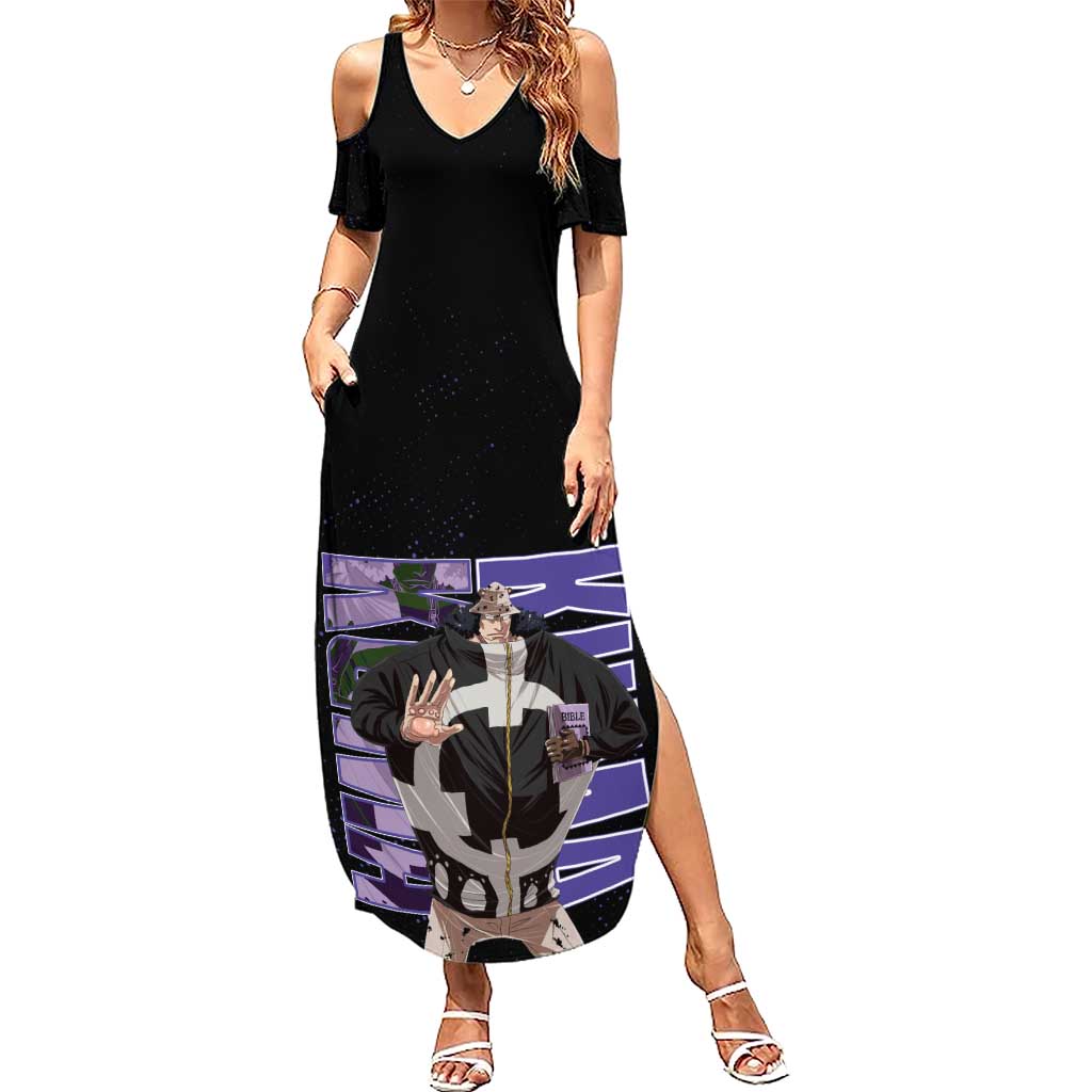 Kuma One Piece Summer Maxi Dress Retro Comic Dot Aesthetic