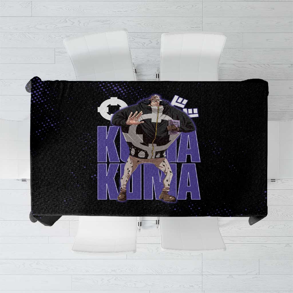 Kuma One Piece Tablecloth Retro Comic Dot Aesthetic
