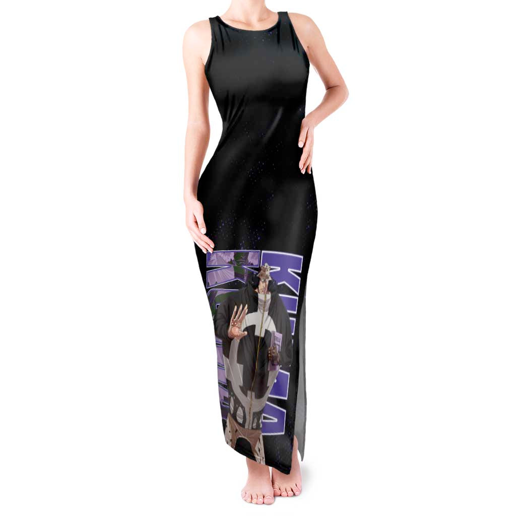 Kuma One Piece Tank Maxi Dress Retro Comic Dot Aesthetic