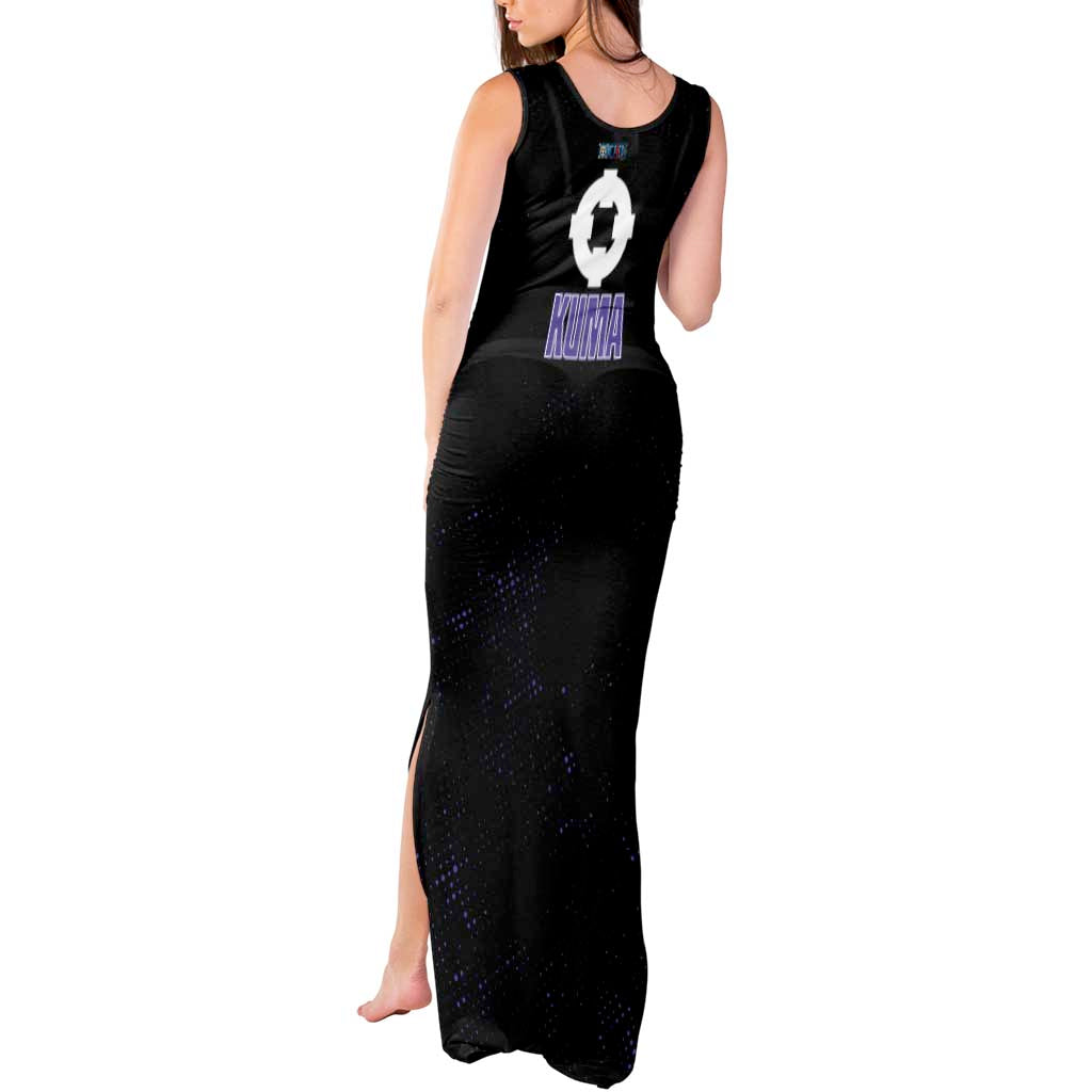 Kuma One Piece Tank Maxi Dress Retro Comic Dot Aesthetic