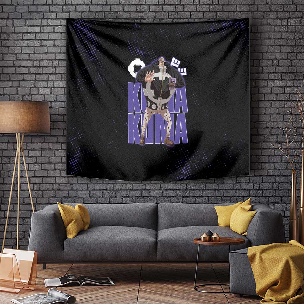 Kuma One Piece Tapestry Retro Comic Dot Aesthetic