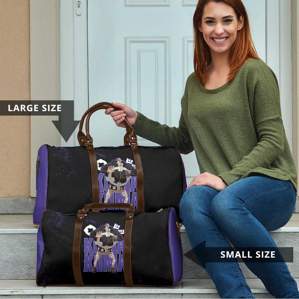 Kuma One Piece Travel Bag Retro Comic Dot Aesthetic