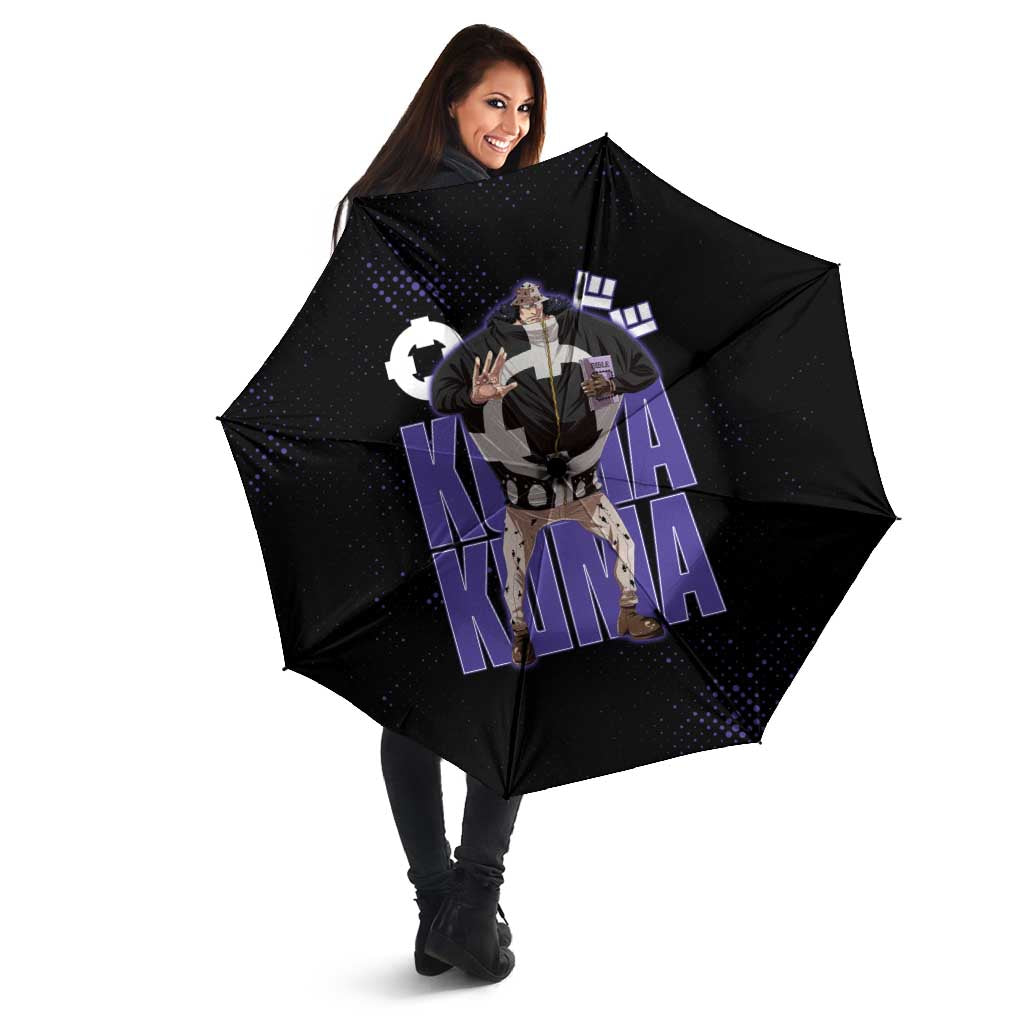 Kuma One Piece Umbrella Retro Comic Dot Aesthetic