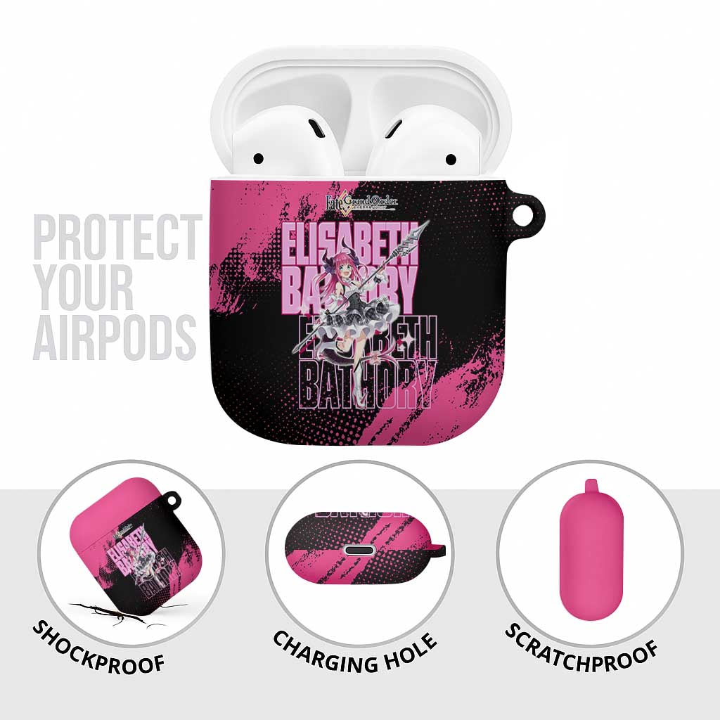 Elisabeth Bathory Fate Grand Order AirPods Case Gothic Anime Splash Art Style