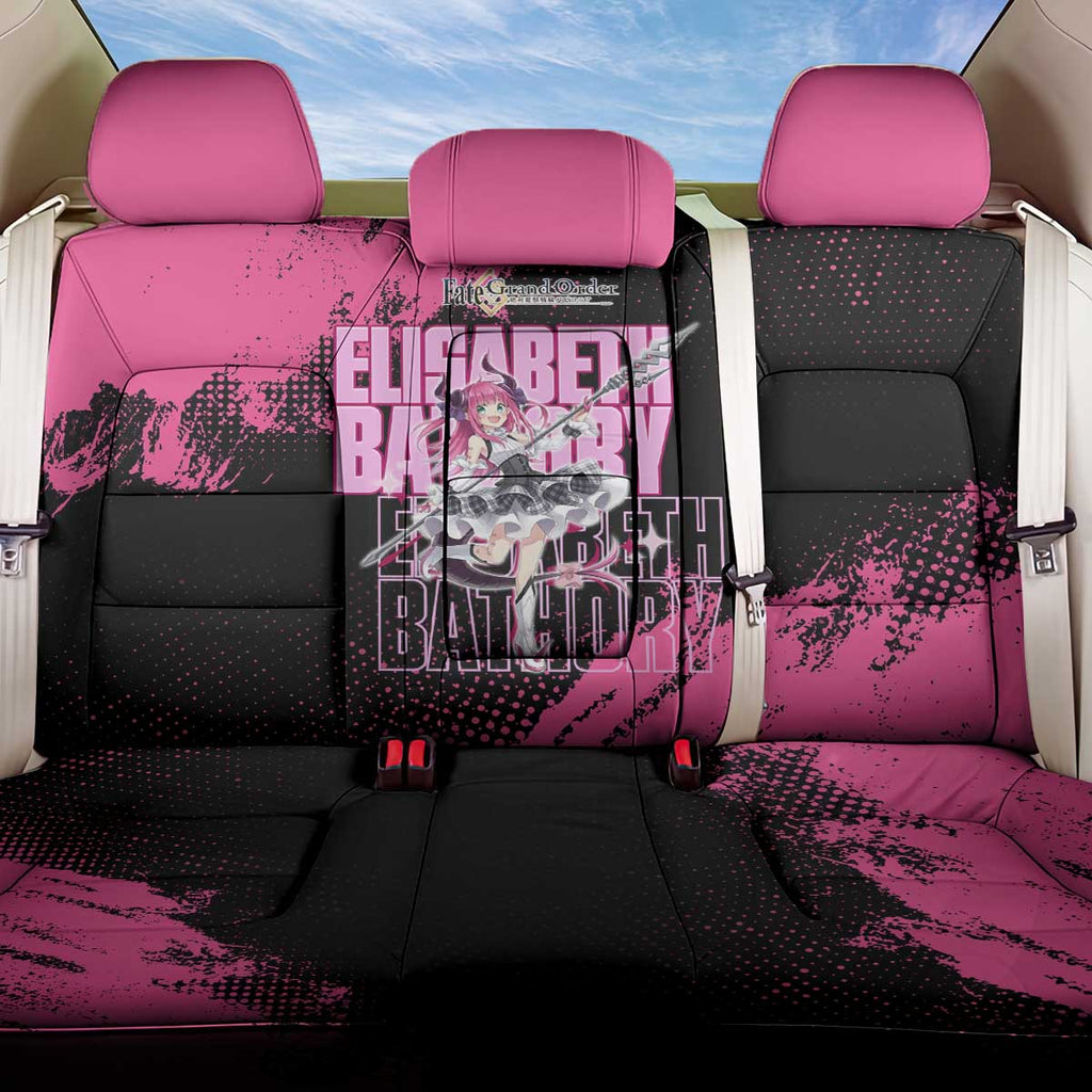 Elisabeth Bathory Fate Grand Order Back Car Seat Cover Gothic Anime Splash Art Style