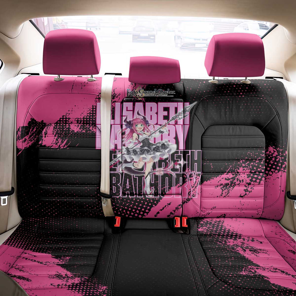 Elisabeth Bathory Fate Grand Order Back Car Seat Cover Gothic Anime Splash Art Style