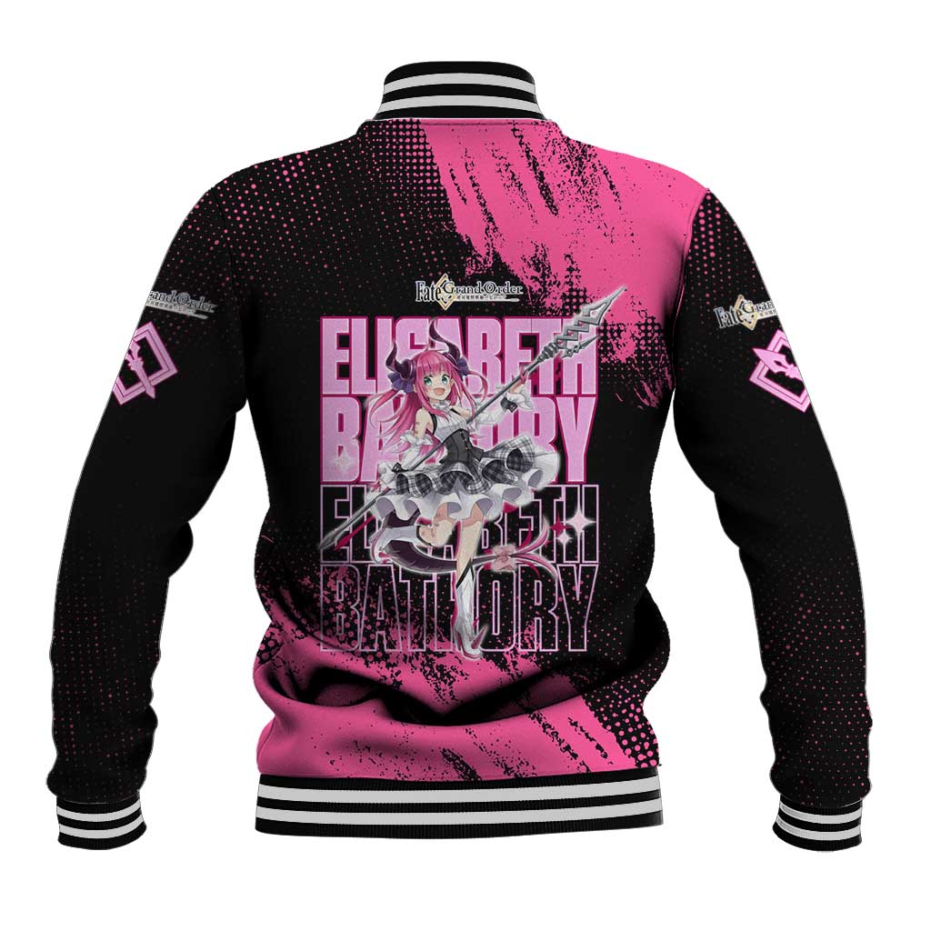 Elisabeth Bathory Fate Grand Order Baseball Jacket Gothic Anime Splash Art Style