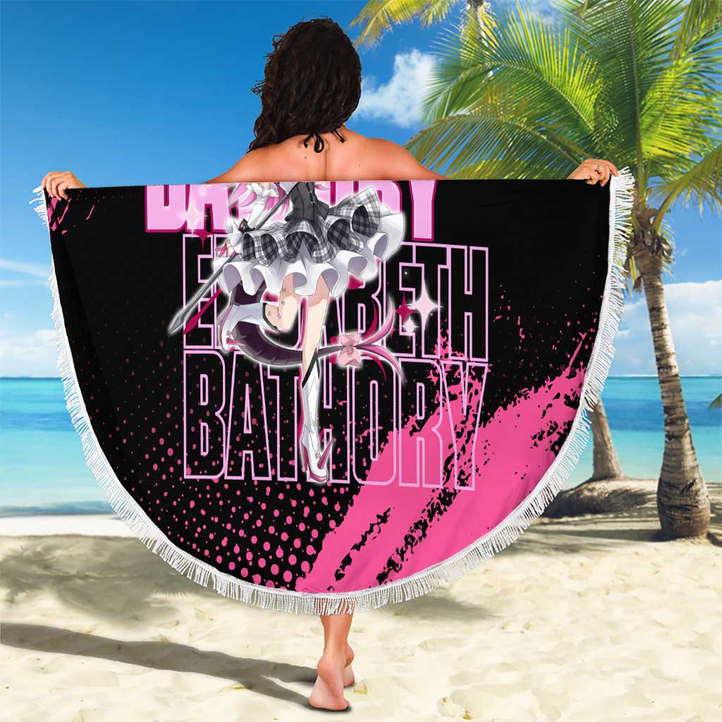 Elisabeth Bathory Fate Grand Order Beach Blanket Gothic Anime Splash Art Style