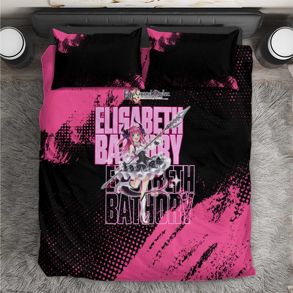 Elisabeth Bathory Fate Grand Order Bedding Set Gothic Anime Splash Art Style