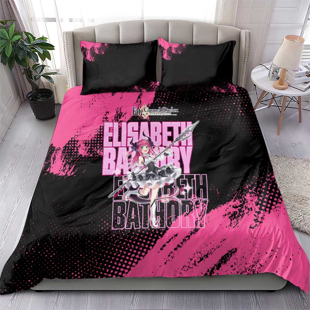 Elisabeth Bathory Fate Grand Order Bedding Set Gothic Anime Splash Art Style