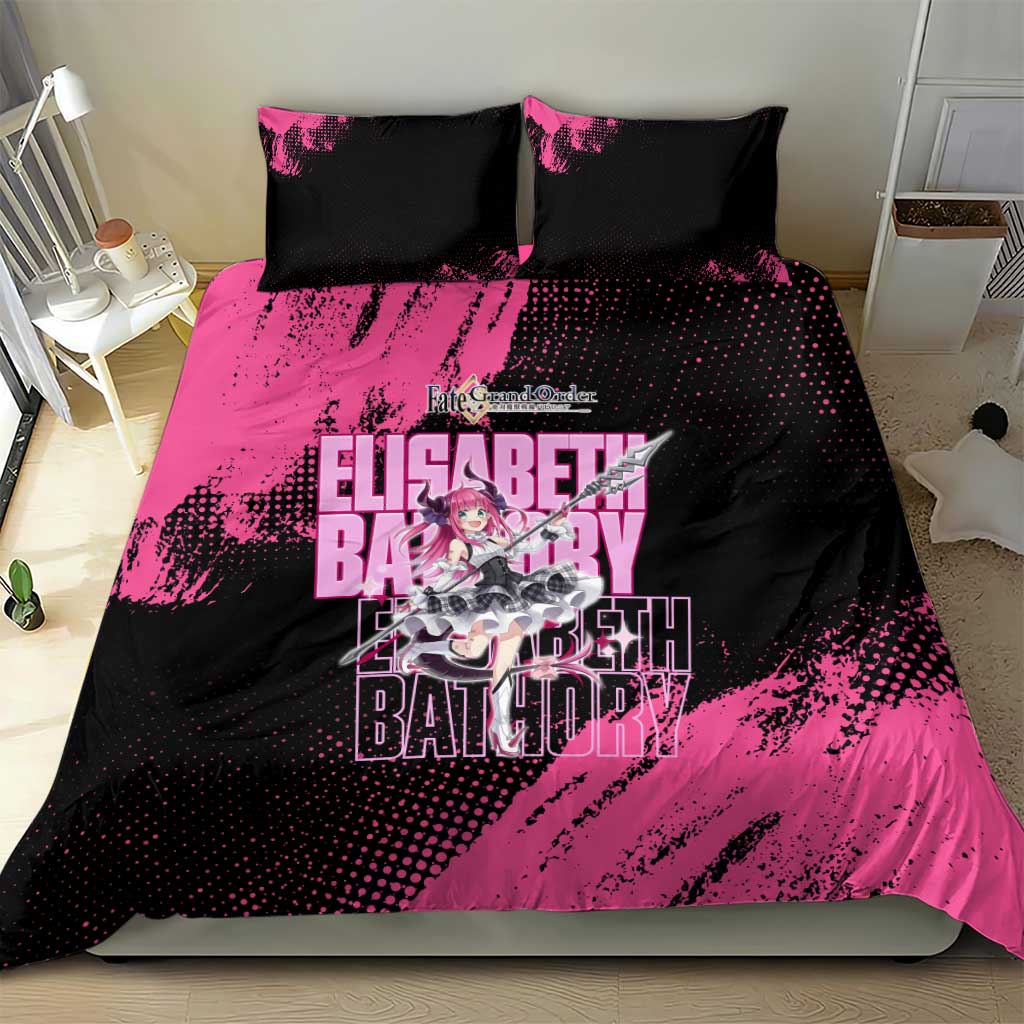 Elisabeth Bathory Fate Grand Order Bedding Set Gothic Anime Splash Art Style