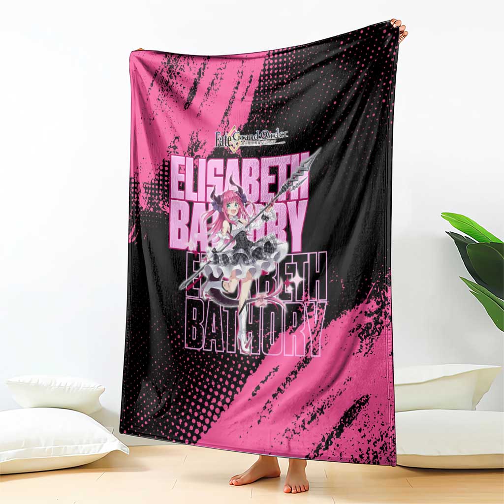 Elisabeth Bathory Fate Grand Order Blanket Gothic Anime Splash Art Style