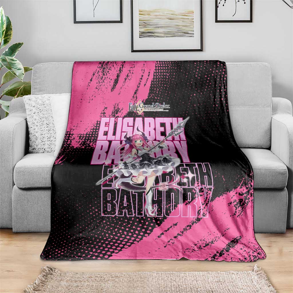 Elisabeth Bathory Fate Grand Order Blanket Gothic Anime Splash Art Style