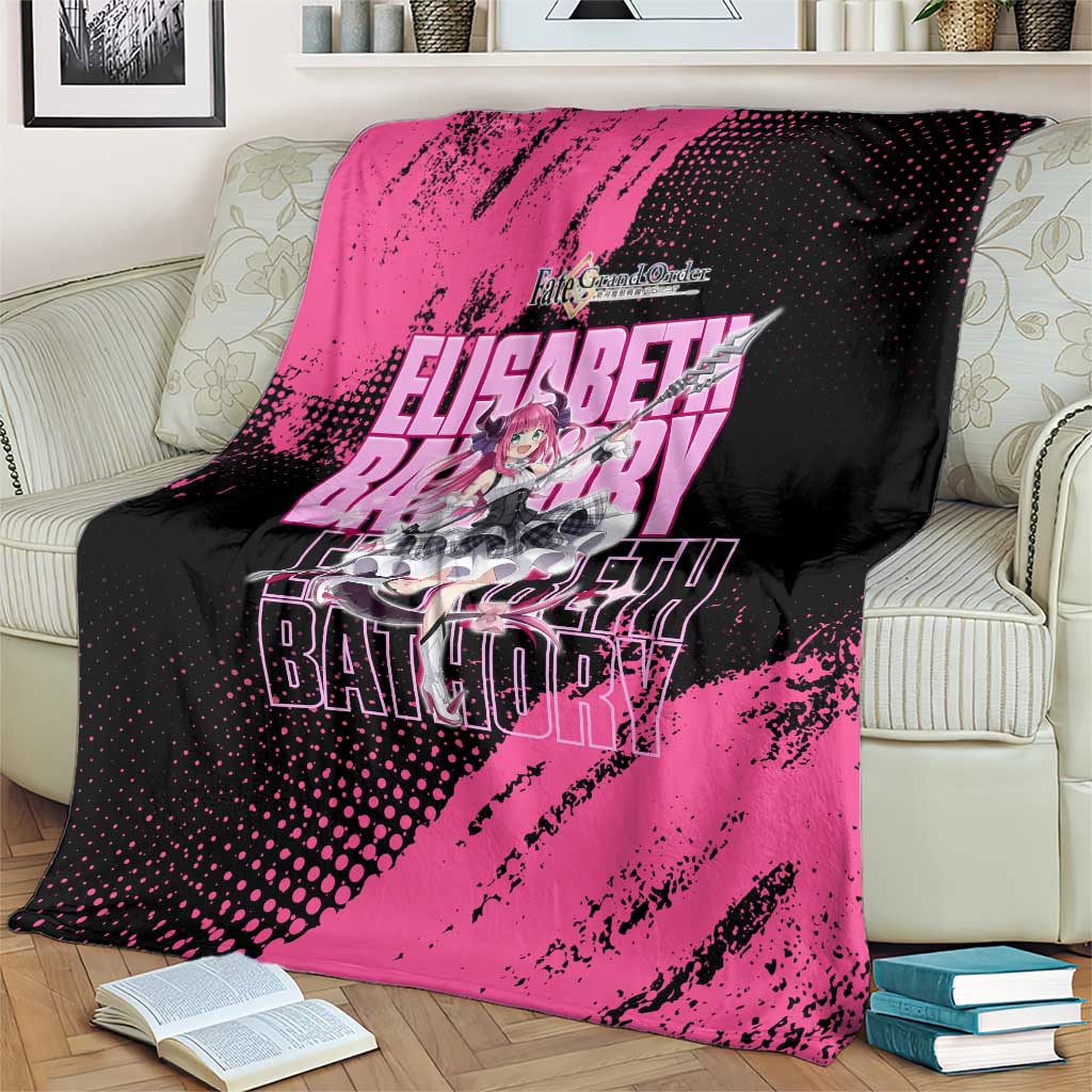 Elisabeth Bathory Fate Grand Order Blanket Gothic Anime Splash Art Style