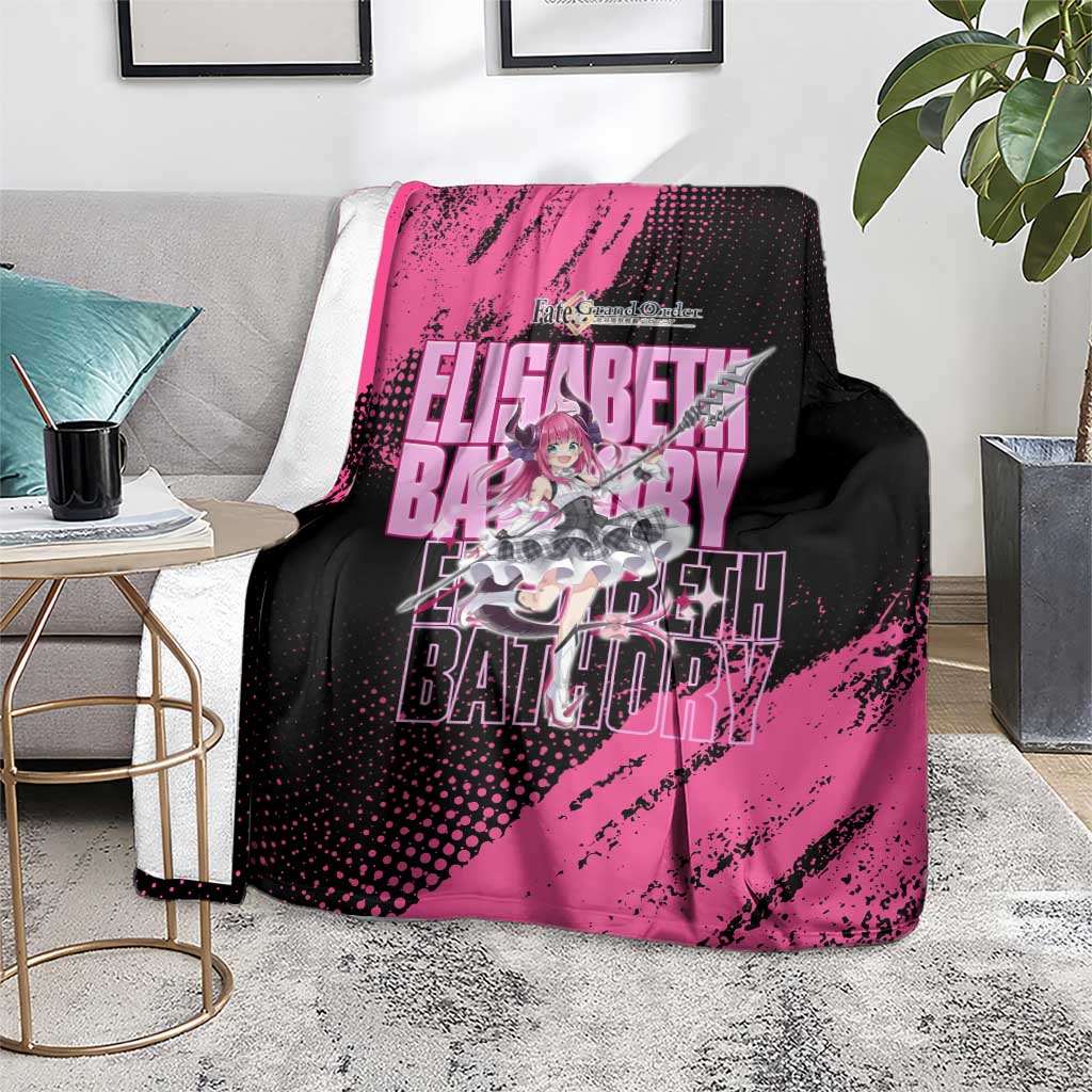 Elisabeth Bathory Fate Grand Order Blanket Gothic Anime Splash Art Style