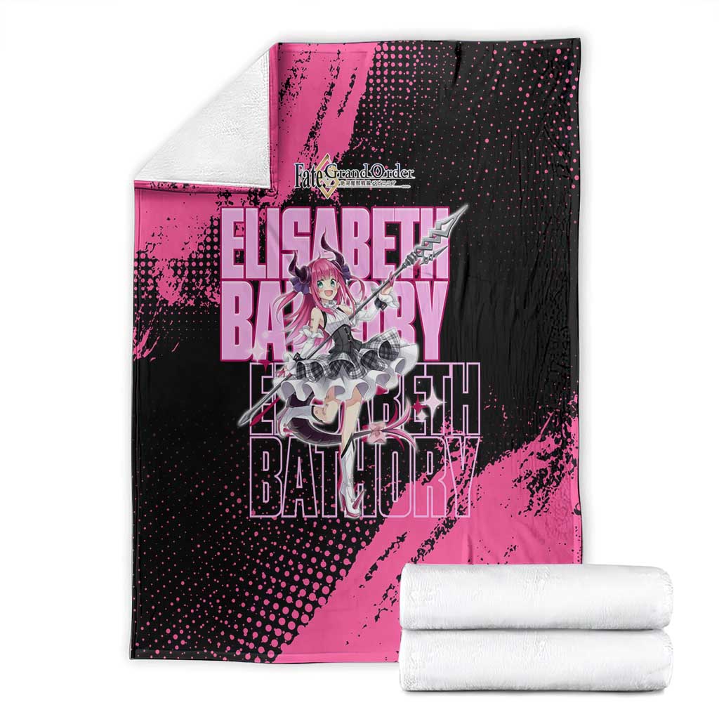 Elisabeth Bathory Fate Grand Order Blanket Gothic Anime Splash Art Style
