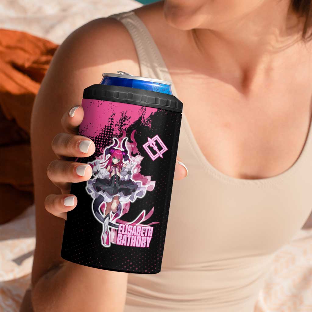 Elisabeth Bathory Fate Grand Order 4 in 1 Can Cooler Tumbler Gothic Anime Splash Art Style