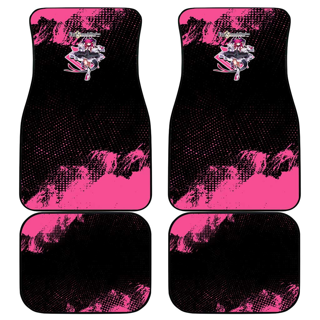Elisabeth Bathory Fate Grand Order Car Mats Gothic Anime Splash Art Style