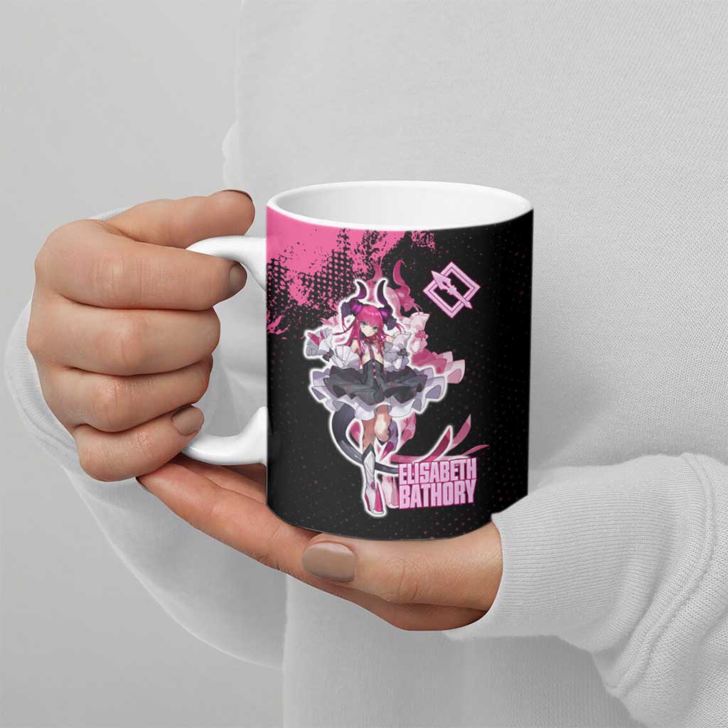 Elisabeth Bathory Fate Grand Order Ceramic Mug Gothic Anime Splash Art Style