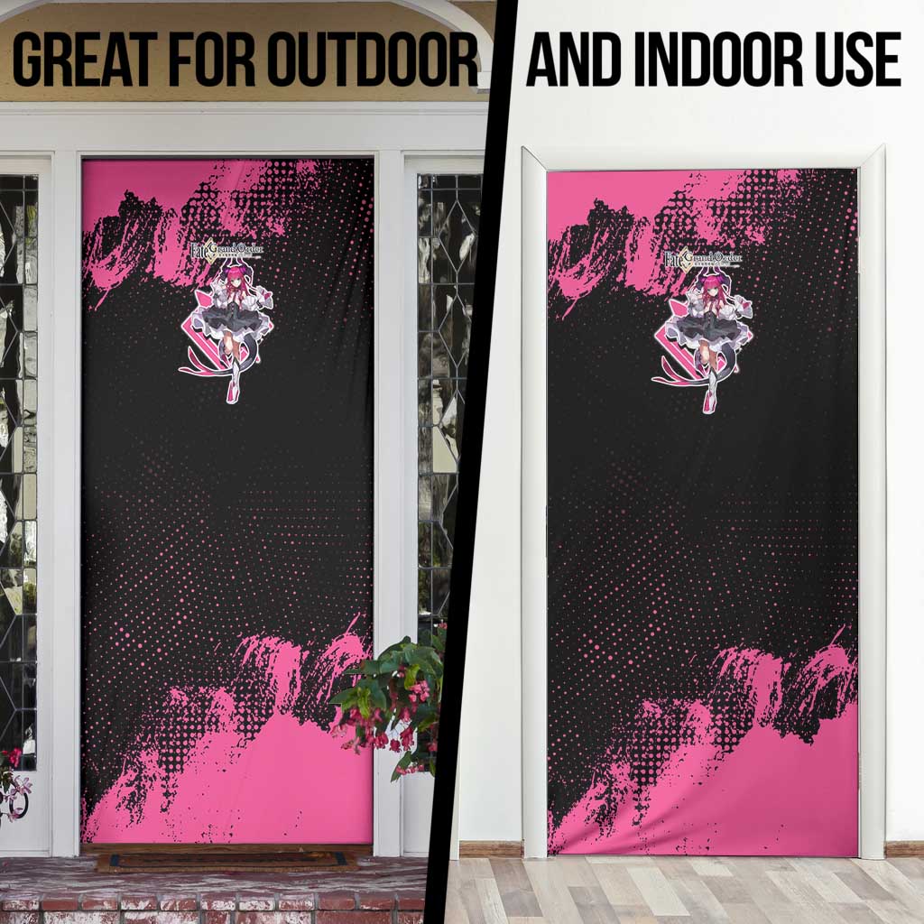 Elisabeth Bathory Fate Grand Order Door Cover Gothic Anime Splash Art Style