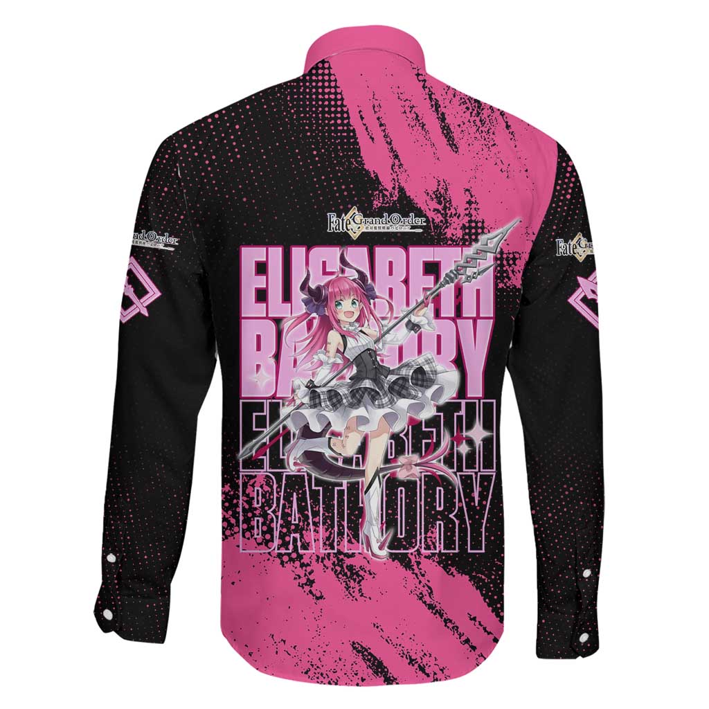 Elisabeth Bathory Fate Grand Order Family Matching Mermaid Dress and Hawaiian Shirt Gothic Anime Splash Art Style