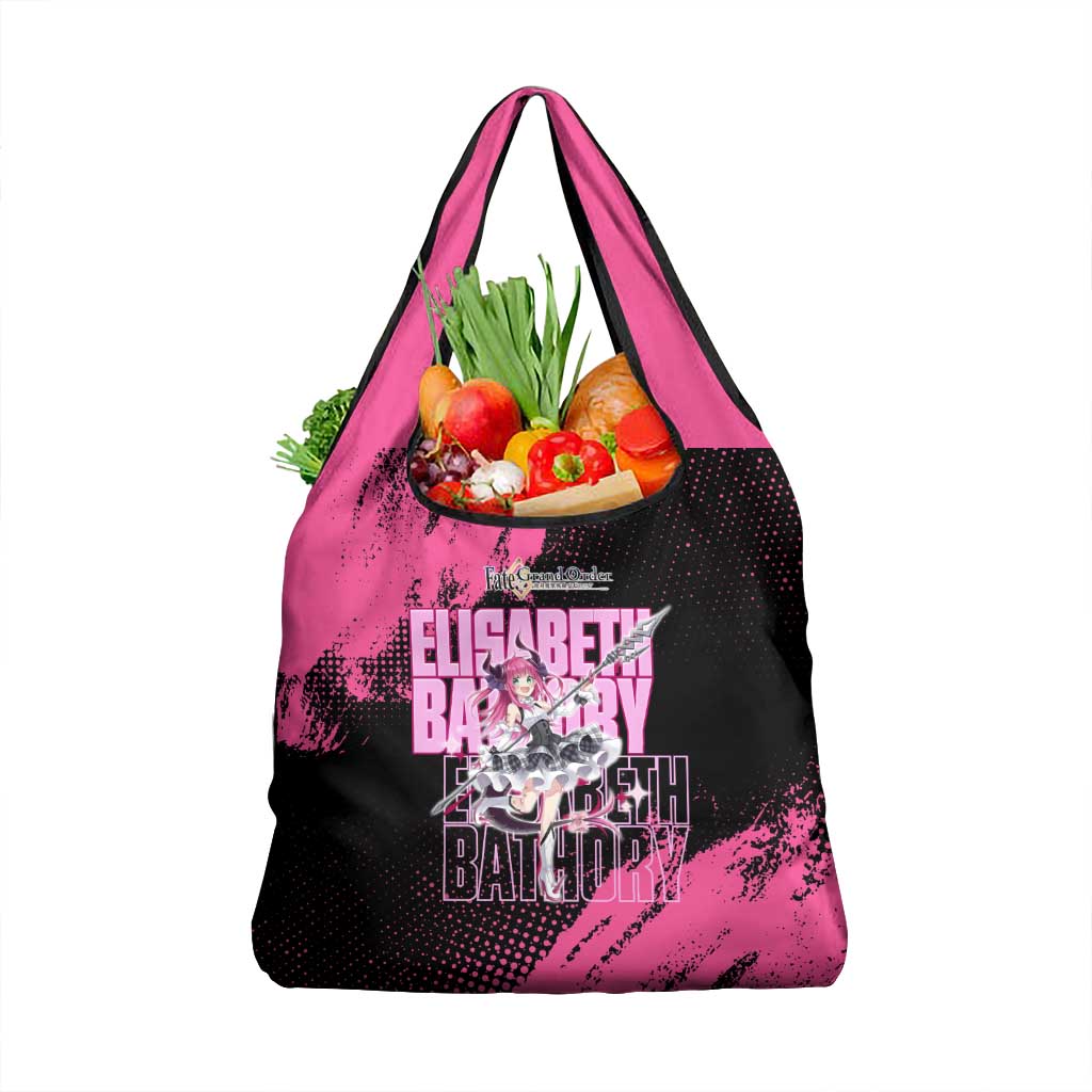 Elisabeth Bathory Fate Grand Order Grocery Bag Gothic Anime Splash Art Style